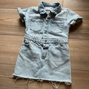 Zara Sky Blue Denim Jacket